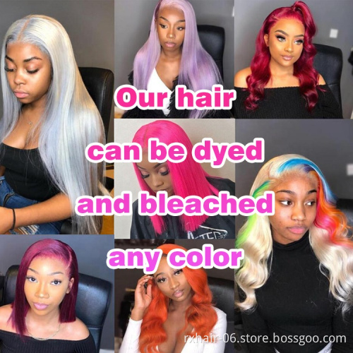 ISEE Short Bob Xbl Natural Wave 10A Virgin Unprocessed Human Hair Suppliers Glue Brazilian Hd Transparent 360 Lace Frontal Wig